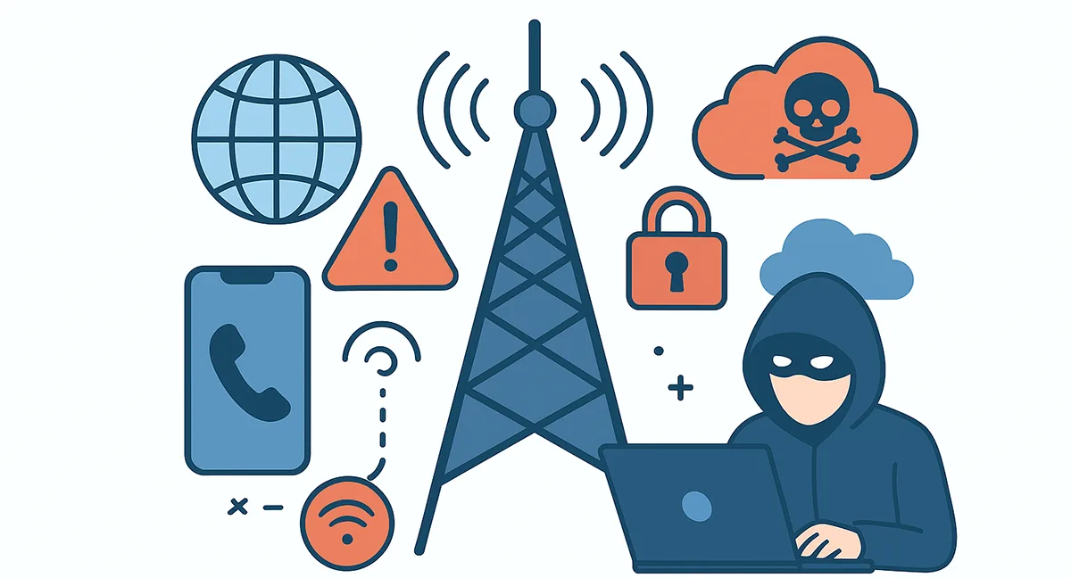 Cyberangrepp mot telekom ökar