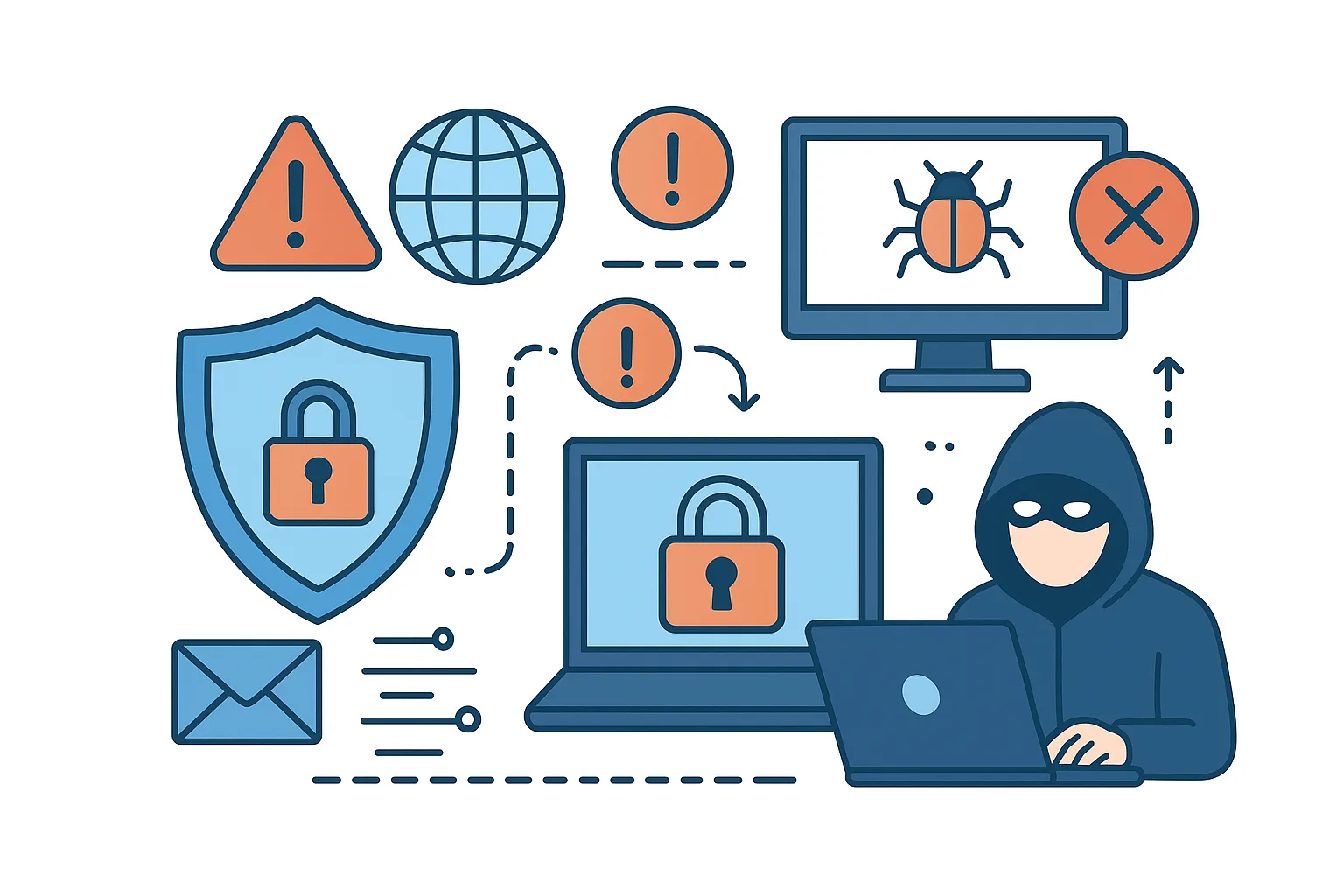Cybersäkerhet företag ransomware